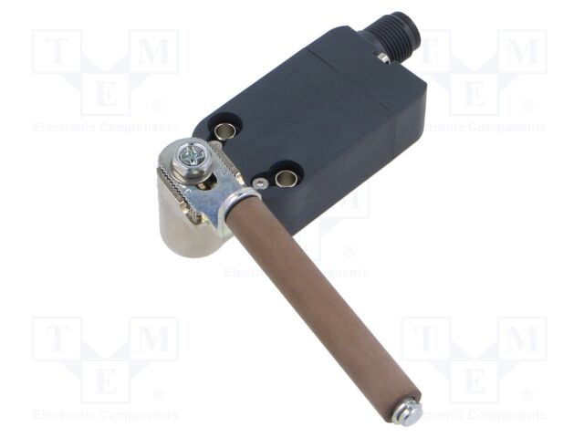 Limit switch; porcelain roller Ø9x56,5mm R 75,3-82,3mm; M12