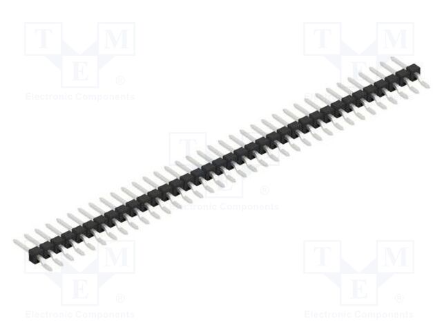 Connector: pin strips; pin header; male; PIN: 36; 2.54mm; SMT; 1x36