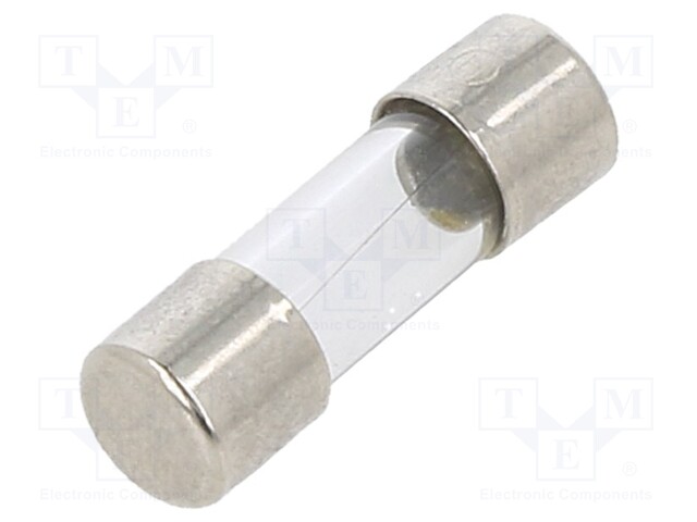 Fuse: fuse; 375mA; 250VAC; glass; 4.5x15mm