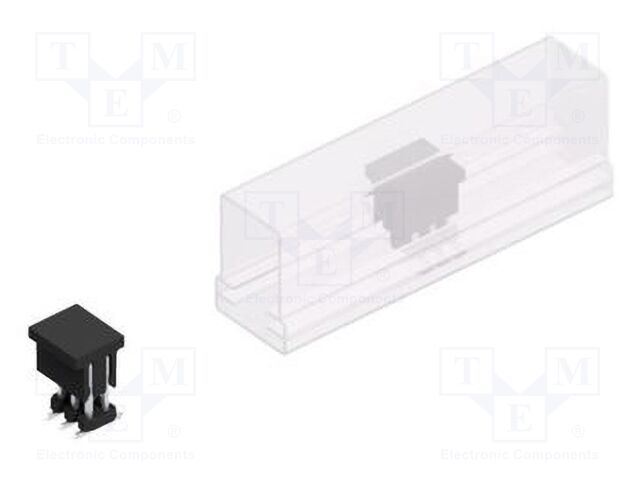 Connector: pin strips; pin header; male; PIN: 6; 2mm; SMT; 2x3; 100V