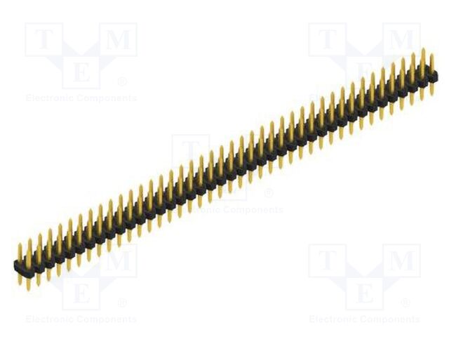 Connector: pin strips; pin header; male; PIN: 82; 2mm; THT; 2x41