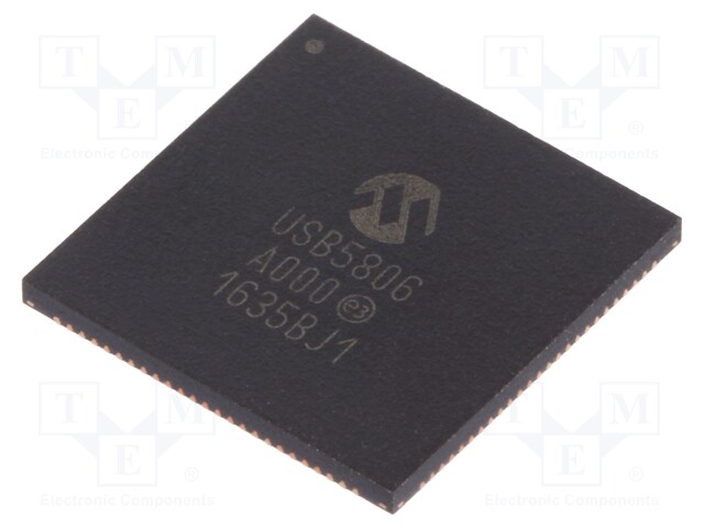 IC: HUB controller; I2C,SPI,USB 2.0,USB 3.1; SuperSpeed; VQFN100