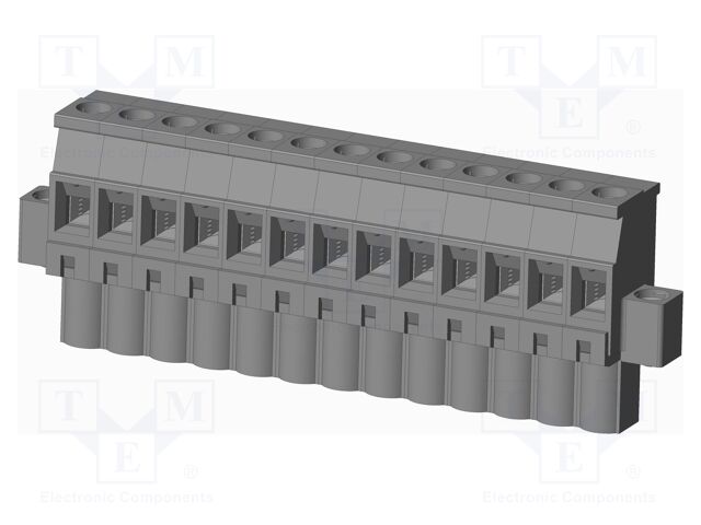 Connector: pluggable terminal block; plug; female; angled 90°
