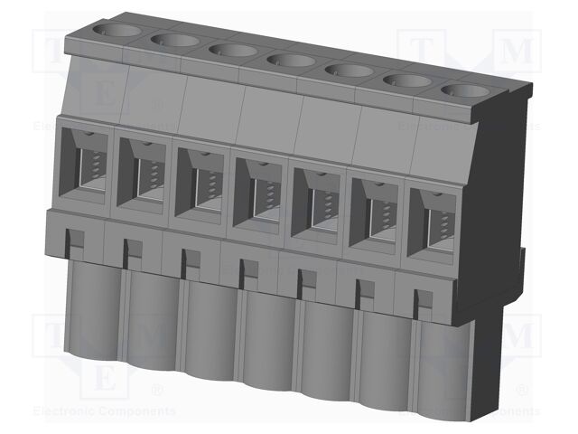Connector: pluggable terminal block; plug; female; angled 90°