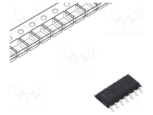 PMIC; PFC controller; 26kHz; SO14; boost; 9.5÷28V; 465mW