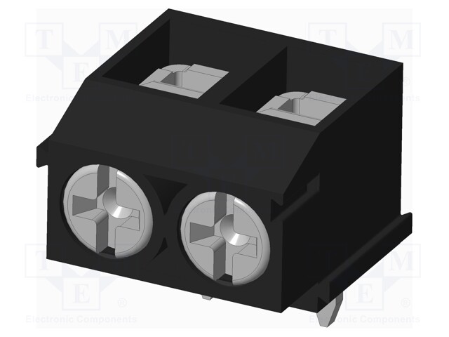 Connector: PCB terminal block; terminal; Plating: tinned; on PCBs