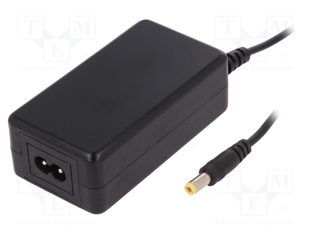 Power supply: switched-mode; 9VDC; 3A; Out: 5,5/2,1; 27W; 90÷264VAC