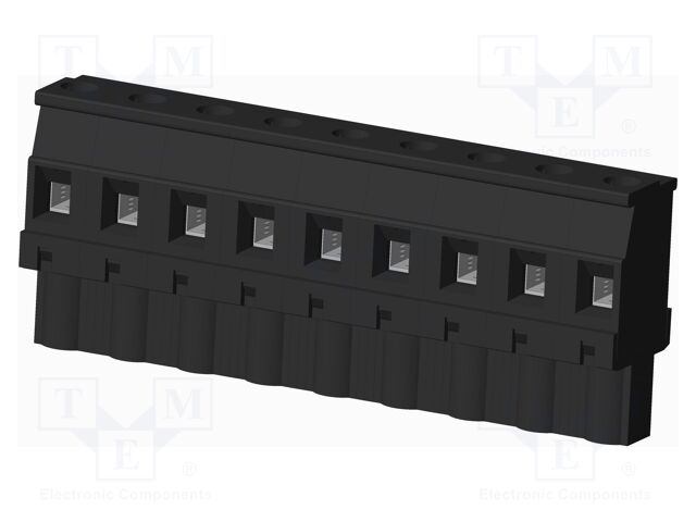 Connector: pluggable terminal block; plug; female; angled 90°