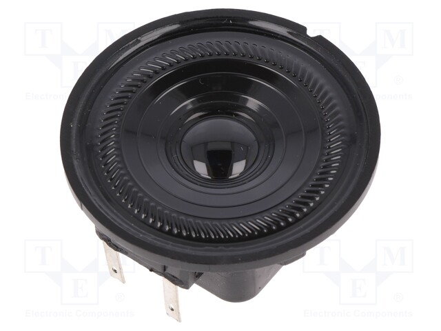Loudspeaker; miniature,mylar,general purpose,waterproof; 2W