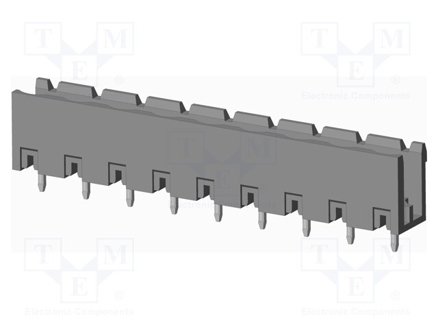 Connector: pluggable terminal block; socket; male; on PCBs