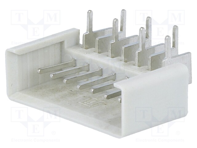 Socket; IDC; male; PIN: 7; angled 90°; THT; tinned; 2.54mm