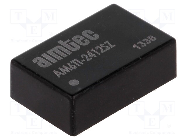 Converter: DC/DC; 6W; Uin: 18÷36V; 12VDC; Iout: 500mA; DIP24; 13g