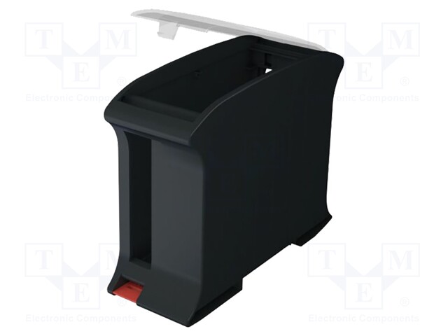 Enclosure: for DIN rail mounting; ABS