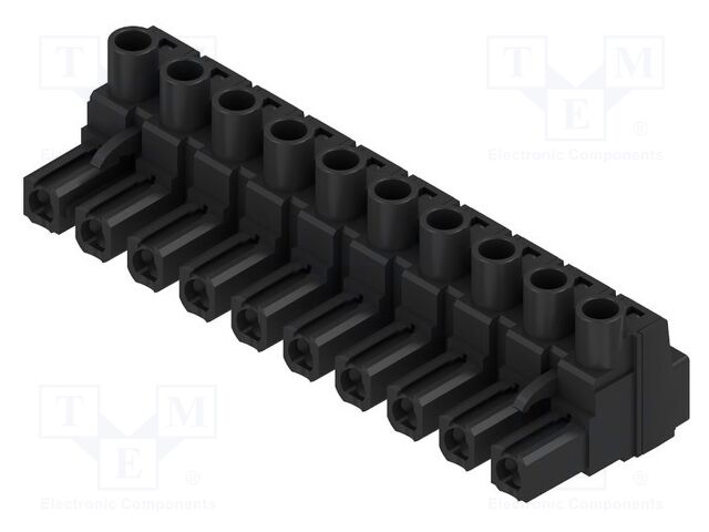 Pluggable terminal block