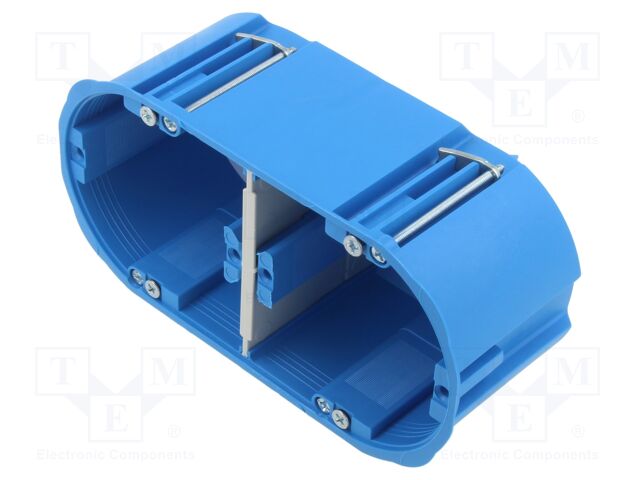 Enclosure: junction box; X: 140mm; Y: 63mm; Z: 68mm; polyamide; IP30