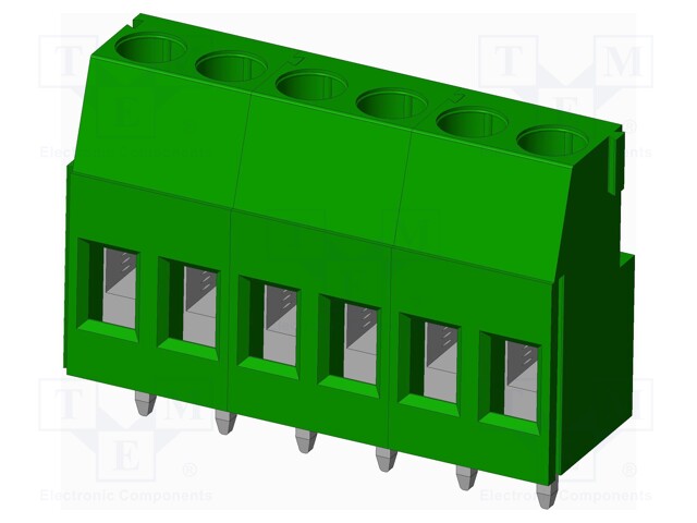 Connector: PCB terminal block; terminal; Plating: tinned; on PCBs