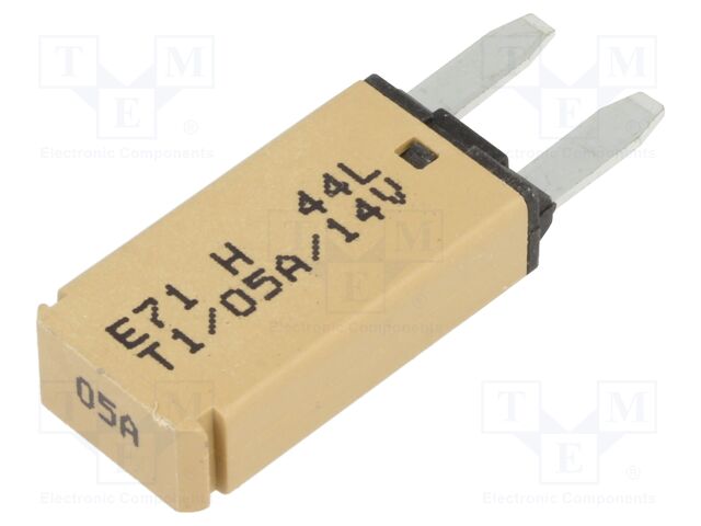 Fuse: resettable; 5A; 14VDC