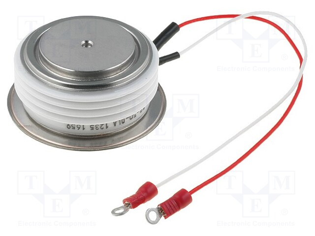 Hockey-puck thyristor; 1.8kV; 550A; 200mA; Ifsm: 9.1kA; TO200AC
