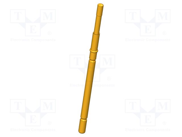 Test needle; Operational spring compression: 4mm; 5A; Ø: 1.4mm