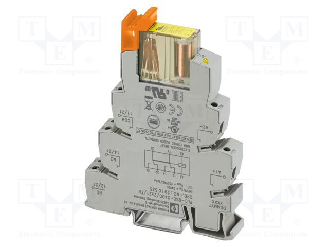 Relay: interface; Mounting: DIN