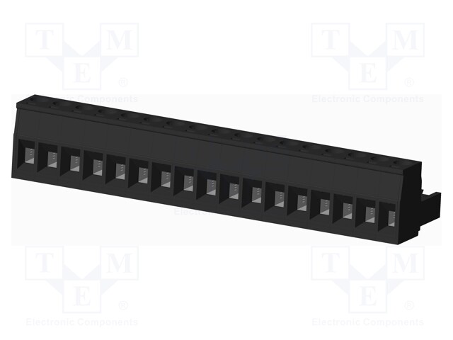 Connector: pluggable terminal block; plug; female; straight; 5mm
