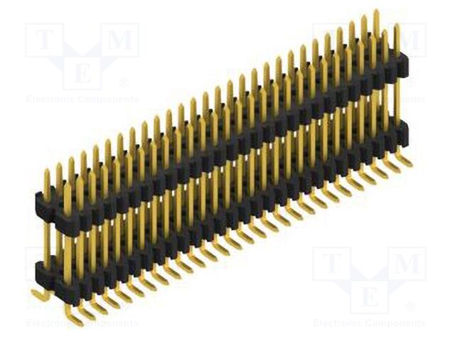 Connector: pin strips; pin header; male; PIN: 56; 1.27mm; SMT; 2x28