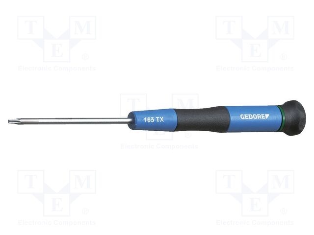 Screwdriver: precision; Torx®; T7; Blade length: 60mm