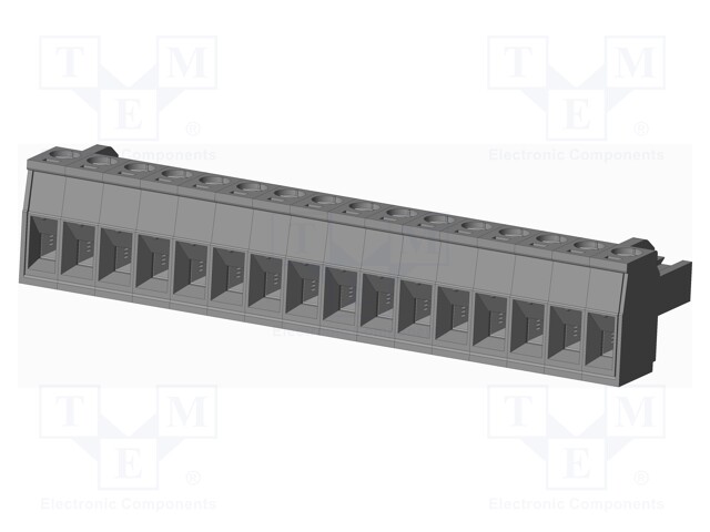 Connector: pluggable terminal block; plug; female; straight; grey
