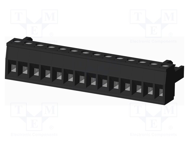 Connector: pluggable terminal block; plug; female; straight; 300V