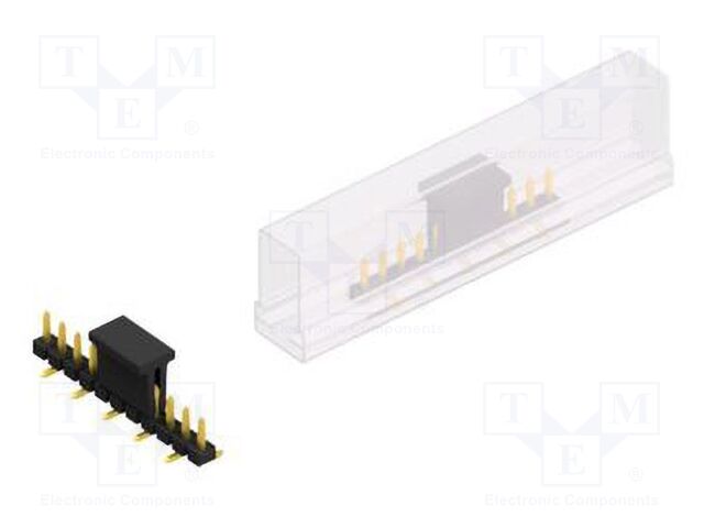 Connector: pin strips; pin header; male; PIN: 11; 2.54mm; SMT; 1x11