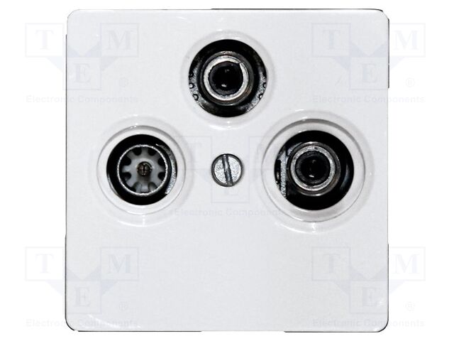 Cover; TV/RF/SAT sockets,intelligent house; E-Design55