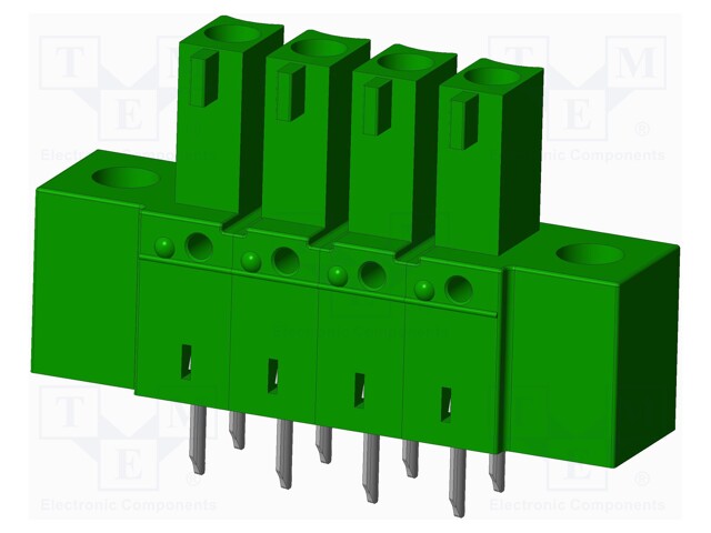 Connector: pluggable terminal block; socket; female; straight