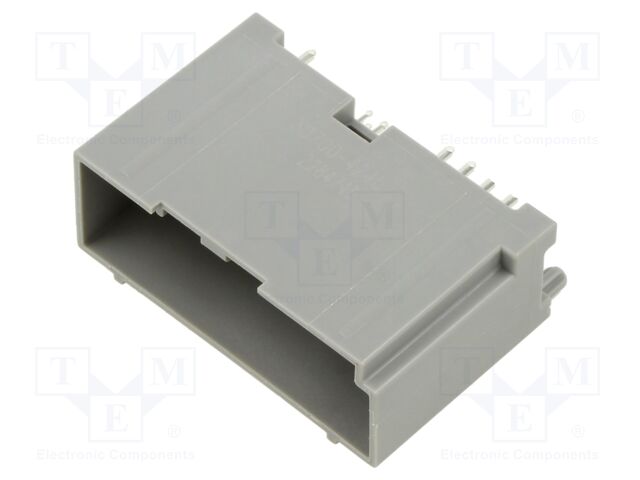 Connector: automotive; male; PIN: 24; on PCBs; SMT; tinned; grey