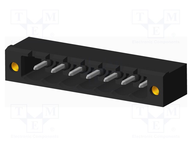 Connector: pluggable terminal block; socket; male; on PCBs