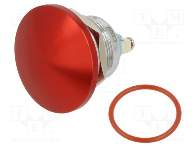 Switch: vandal resistant; Pos: 2; SPST; 6A/250VAC; 6A/48VDC; IP68