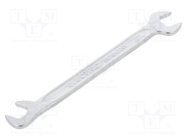 Wrench; bent,spanner; 7mm; chromium steel; ELECTRIC 12; L: 91mm
