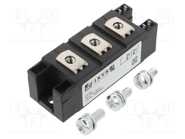 Module: thyristor; double series; 1.6kV; 130A; Y4-M6; Ufmax: 1.14V
