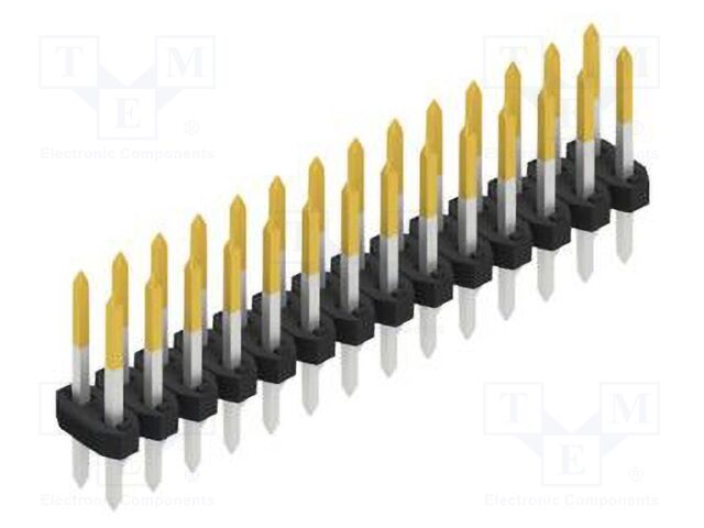 Connector: pin strips; pin header; male; PIN: 28; 2mm; THT; 2x14