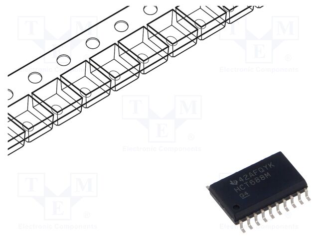 IC: digital; 8bit,comparator; SMD; SO20; HCT; 4.5÷5.5VDC
