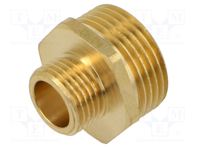 Male-male,reductive; max.6bar@<90°C,max.16bar@10°C÷30°C; BR