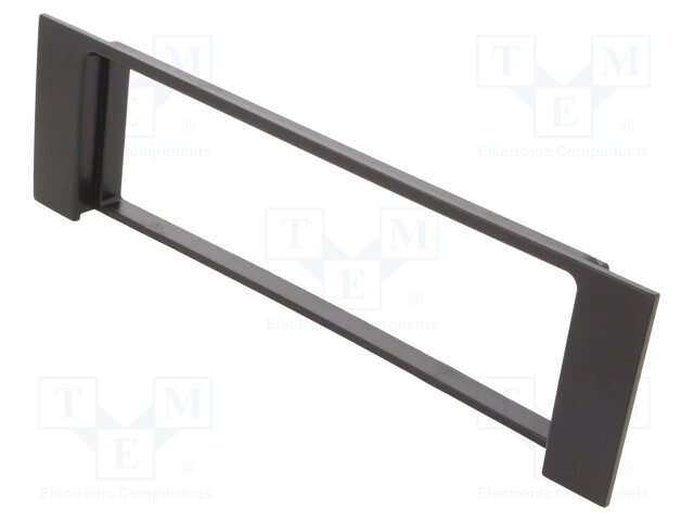 Radio mounting frame; Audi; 1 DIN; black