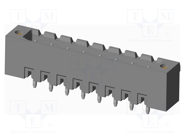 Connector: pluggable terminal block; socket; male; on PCBs