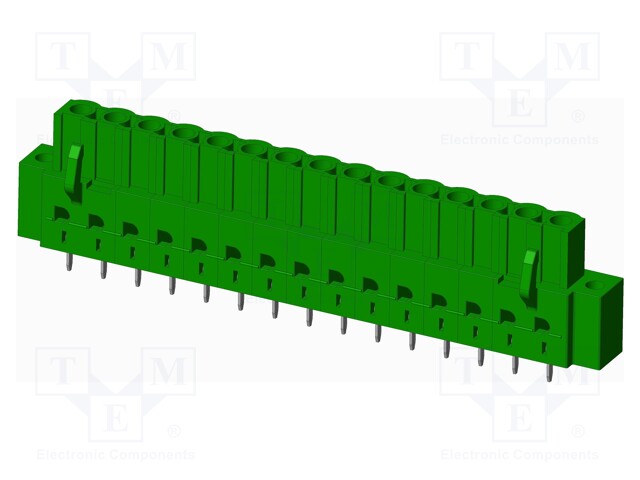 Connector: pluggable terminal block; socket; female; straight