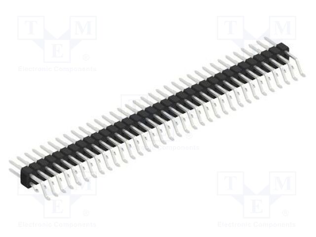 Connector: pin strips; pin header; male; PIN: 68; 2.54mm; SMT; 2x34