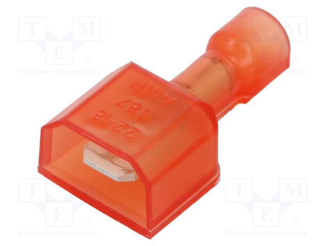 Terminal: flat; 4.8mm; 0.8mm; male; 0.32÷0.82mm2; crimped; tinned