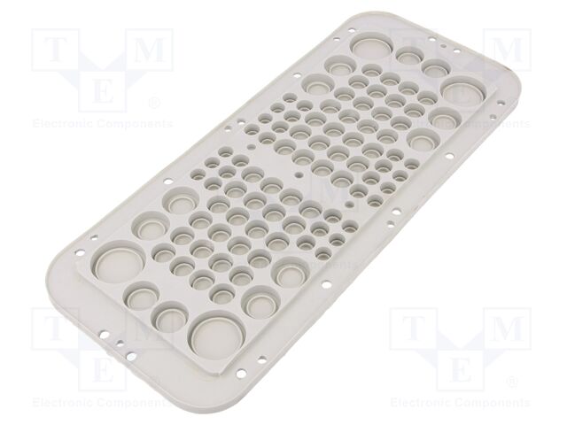 Multigate grommet; Holes no: 96; -40÷130°C; IP65; Series: RIT
