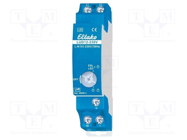 Amplifier; for DIN rail mounting; 230VAC; 400W