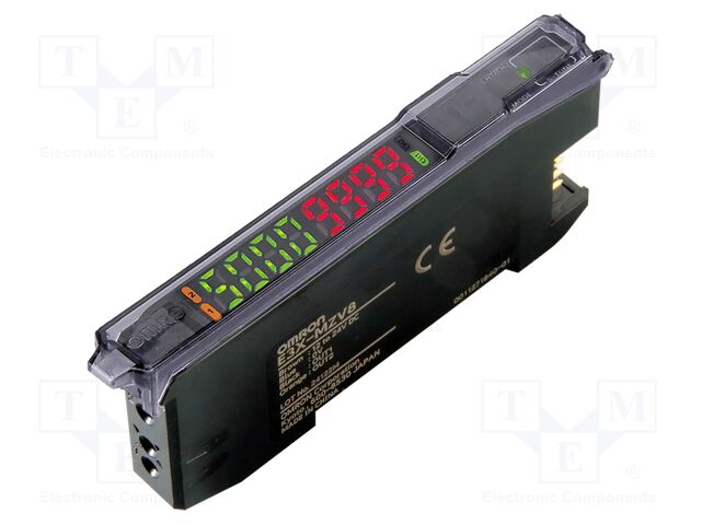 Sensor: optical fiber amplifier; E3X