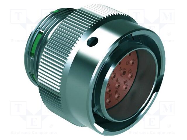 Connector: circular; plug; male; 7.5A; 250V; PIN: 20; IP67; straight