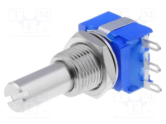 Potentiometer: shaft; single turn; 10kΩ; ±20%; 500mW; linear; IP64